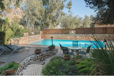 וילה העיגול הפנימי ראש פינה - החדרים בוילה