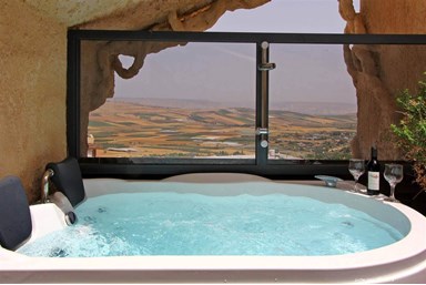 וילה אחוזת בראשית ביבניאל - הבריכה והחצר