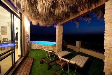 וילה קו הנוף מצפה רמון - הבריכה