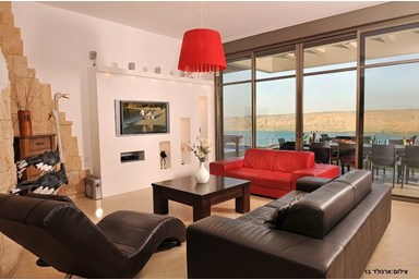 וילה מצוק לכנרת  - החדרים בוילה