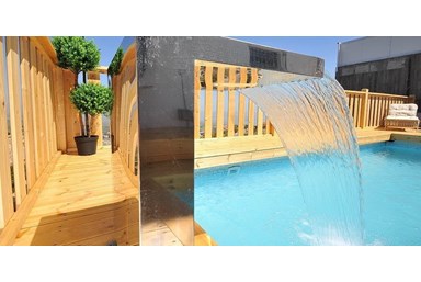 וילה פמילי - החצר והבריכה