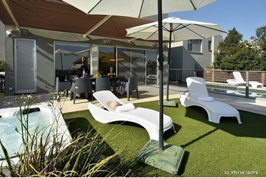 וילה אחוזת אמזונס - מתחם החוץ