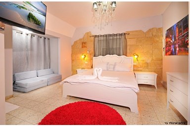 וילה נסיכת הכנרת - חדרי השינה