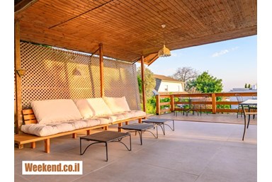 וילה בית בעמק - מתחם החוץ