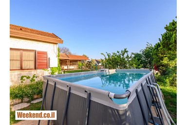 וילה בית בעמק - מתחם החוץ