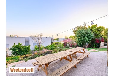 וילה בית בעמק - מתחם החוץ