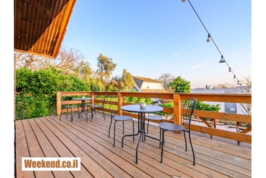 וילה בית בעמק - מתחם החוץ