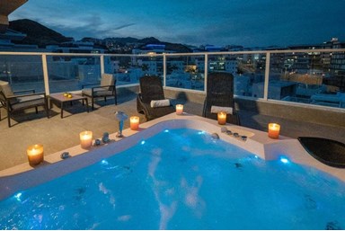 וילה פנטהאוז נוף הרים וים