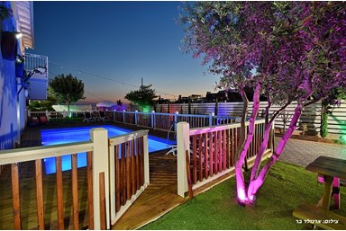 וילה מול השקיעה - מתחם החוץ