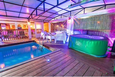 וילה אחוזת הלוי בוטיק - מתחם החוץ וחדר הכושר