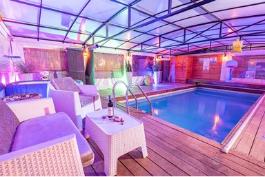 וילה אחוזת הלוי בוטיק - מתחם החוץ וחדר הכושר