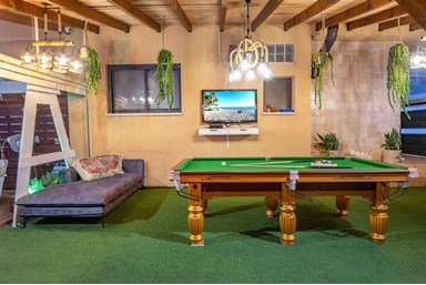 וילה אחוזת הלוי בוטיק - מתחם החוץ וחדר הכושר