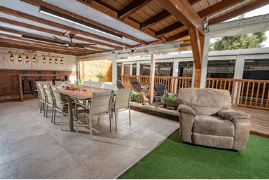 וילה אחוזת הלוי בוטיק - מתחם החוץ וחדר הכושר