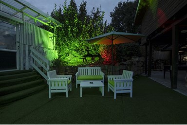 וילה לאונרדו - מתחם החוץ