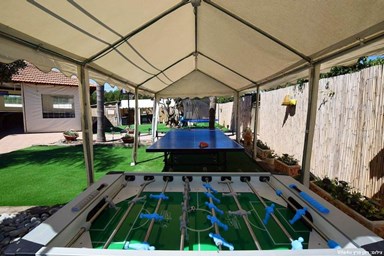 וילה כרם יוסף - חצר הוילה